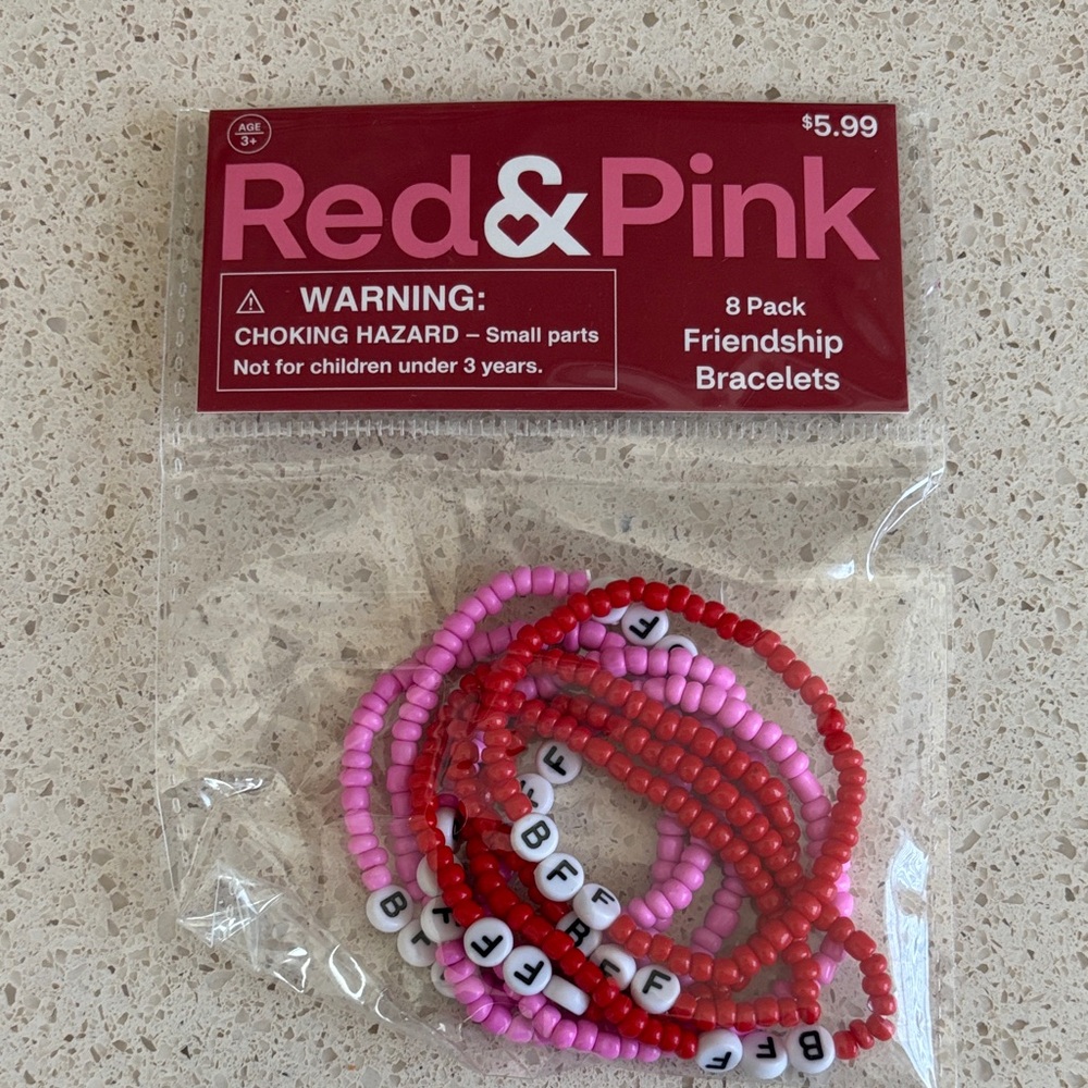 FRIENDSHIP BRACELETS new pack/8 - #BFF